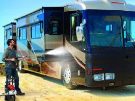 Wash An RV With A Pressure Washer