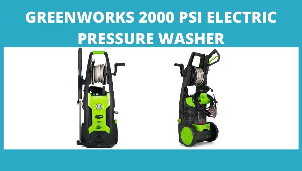 Greenworks 2000 PSI Electric Pressure Washer