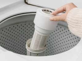 Clean Your Washing Machine Lint Trap