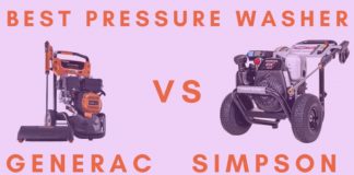 Simpson vs Generac Pressure Washer